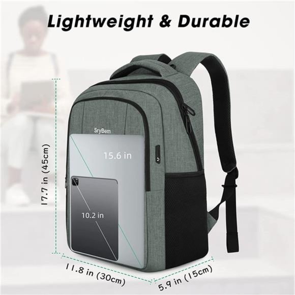 backpacks that fits 15inch laptop and 3 inch binder YOREPEK Large Backpack for Men, Heavy Duty Travel Backpack Perfect Gift Sturdy water Laptop Backpack, 15.6 Inch Backpack